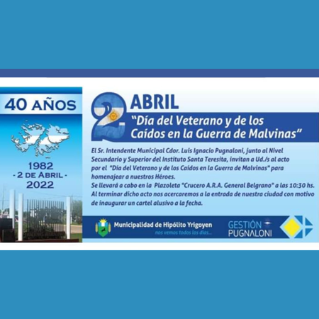 Malvinas Nos Une Malvinas Acto Homenaje