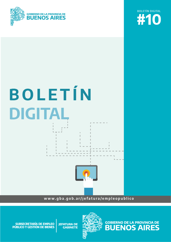 Boletin Digital  N°10 - Subsecretaría de Empleo Público y Gestión de Bienes