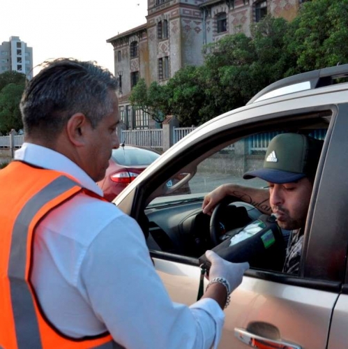 Controles de alcoholemia en Necochea