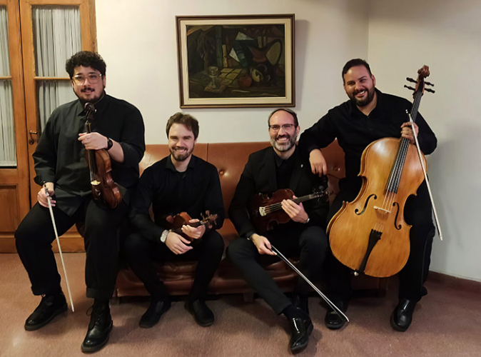 El Cuarteto Tarabust se presentará en la Sala Piazzolla