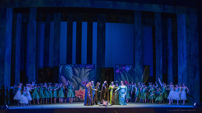 Ópera "Falstaff" en el Teatro Argentino.