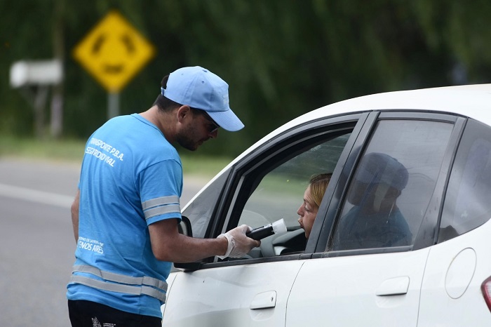 Monte Hermoso registró la mayor cantidad de casos positivos de alcoholemia.