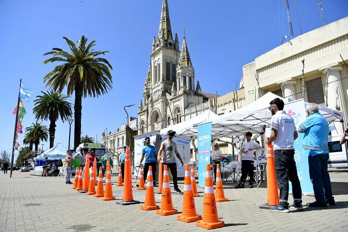 Vuelta Cero en el Centro Cívico de Bolívar.