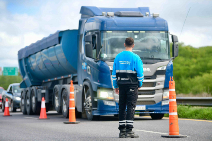 Las tareas estuvieron a cargo de agentes de Fiscalización de Cargas.