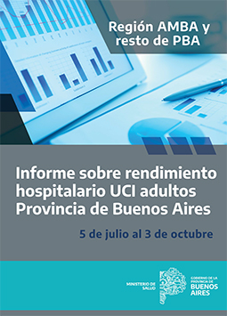 Informe sobre rendimiento hospitalario UCI adultos en provincia de Buenos Aires