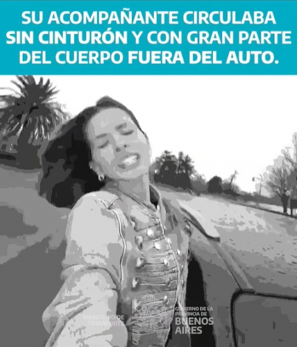 La Subsecretaría de Política y Seguridad Vial dispuso inhabilitación preventiva.