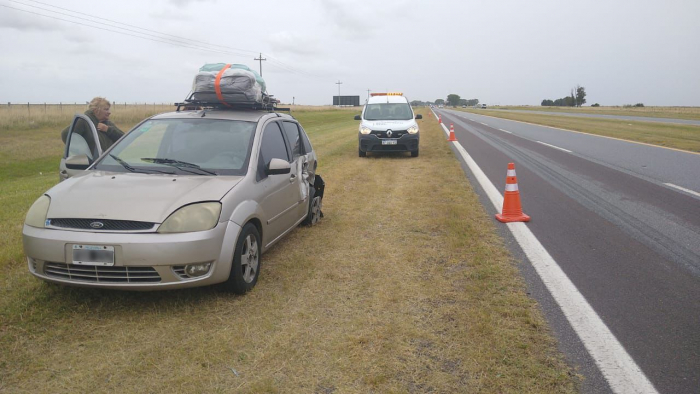Transporte inhabilitó a un conductor tras un siniestro en la Ruta 11.
