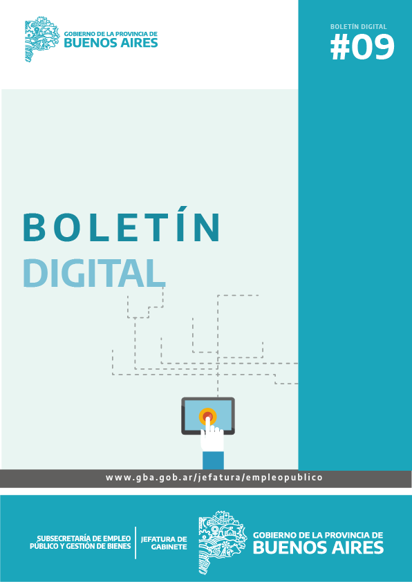 Boletin Digital  N°9 - Subsecretaría de Empleo Público y Gestión de Bienes