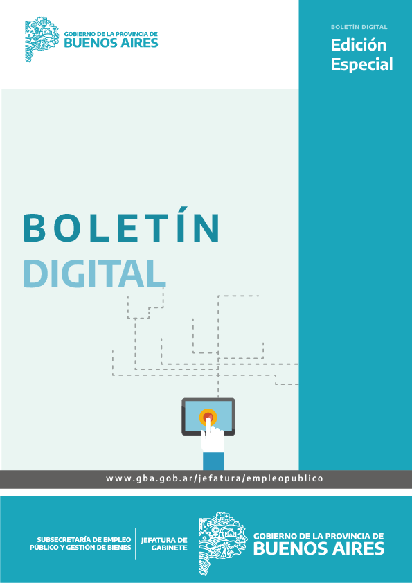 Boletín Digital Edición Especial - Subsecretaría de Empleo Público y Gestión de Bienes