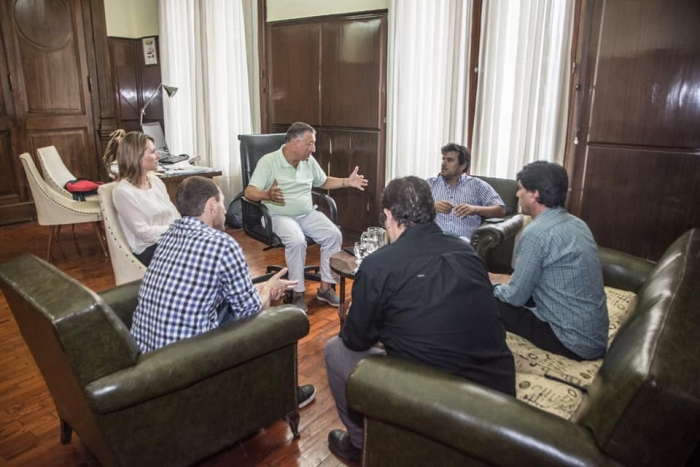 Visita al Espacio de Memoria Ex Brigada de Las Flores y reunión con el Intendente Gelené