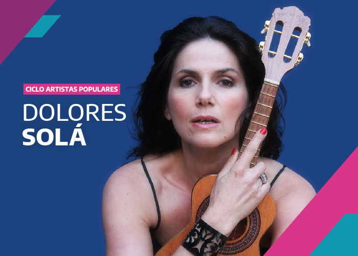 Dolores Solá se presenta en el Teatro Argentino