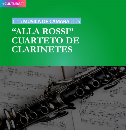 "alla Rossi" Cuarteto de Clarinetes en la Sala Piazzolla