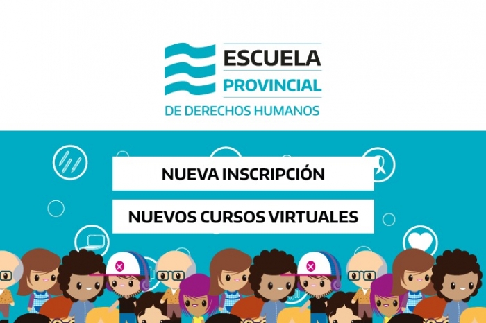 Nuevos cursos en la Escuela Provincial de DDHH