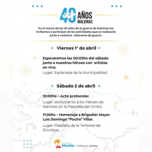 Malvinas Nos Une Malvinas Acto Homenaje