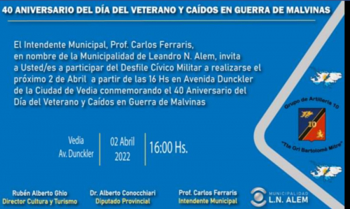 Malvinas Nos Une Malvinas Acto Homenaje
