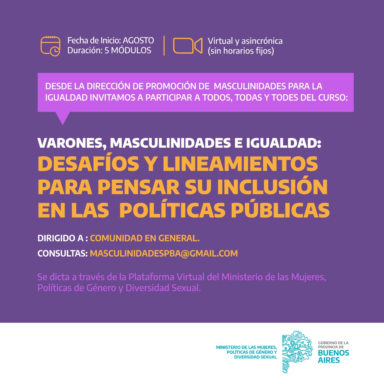 Varones, masculinidades e igualdad: desafíos y lineamientos para pensar su inclusión en las políticas públicas