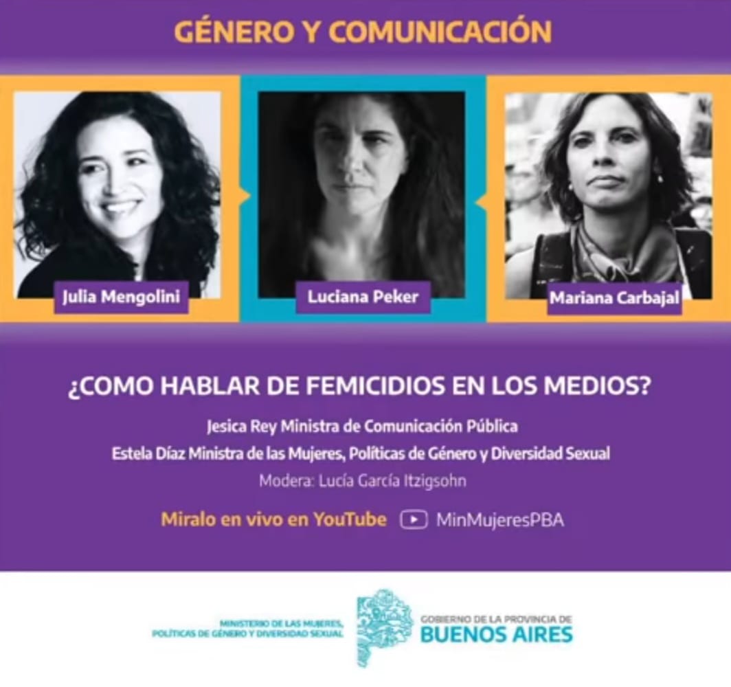 Conversatorio: Género y Comunicación ¿Cómo hablar de femicidios en los medios?