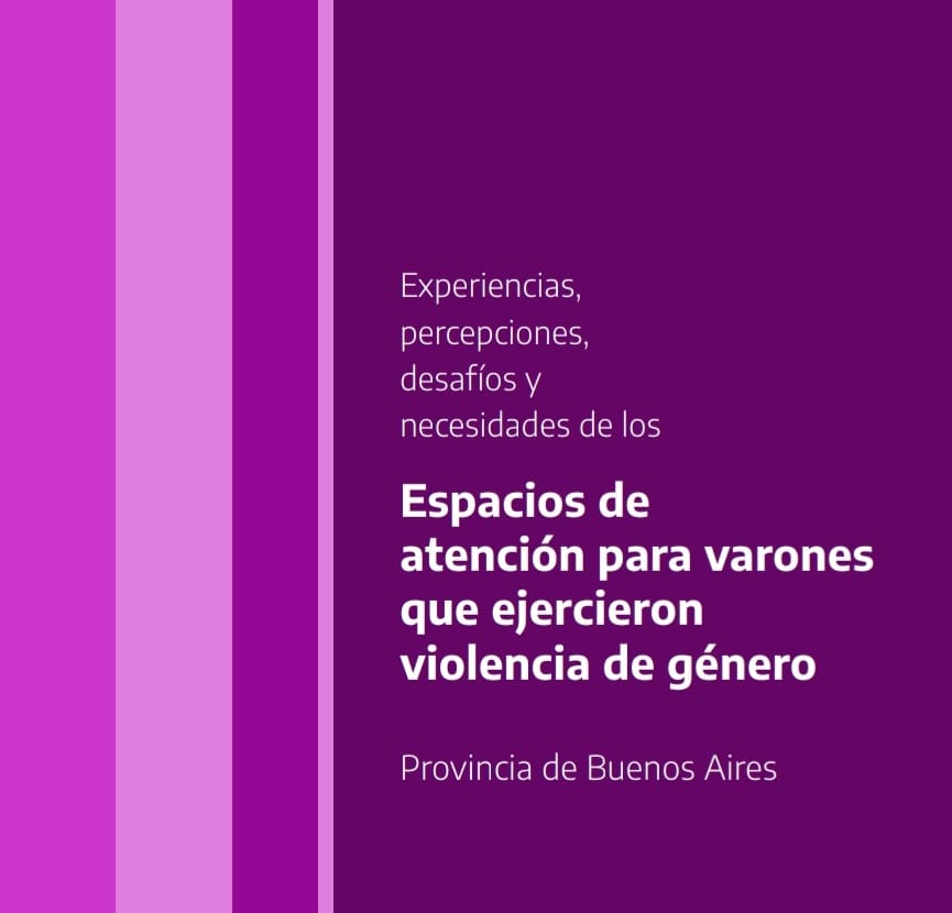 Informe sobre espacios o dispositivos que trabajan con varones 