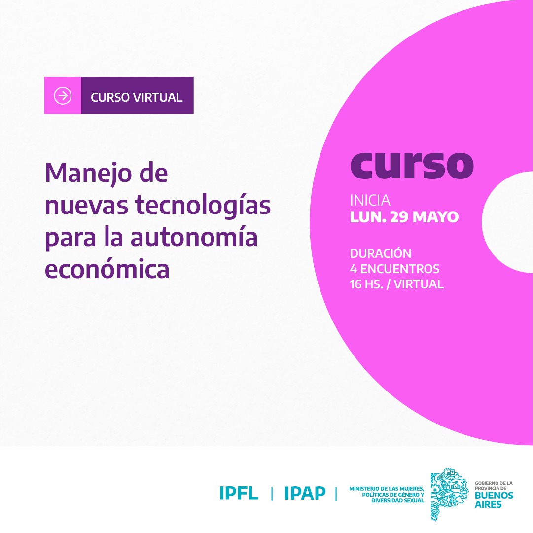 Manejo de nuevas tecnologías para la autonomía económica