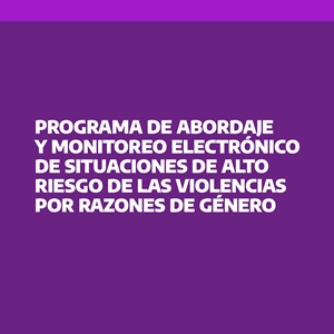 Programa de Abordaje y Monitoreo Electrónico 