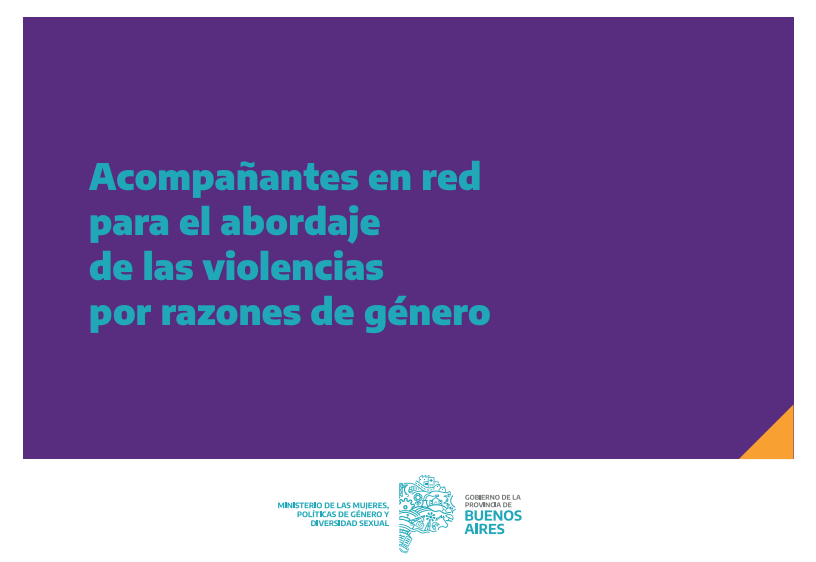 Acompañantes en red para el abordaje de las Violencias por Razones de Género