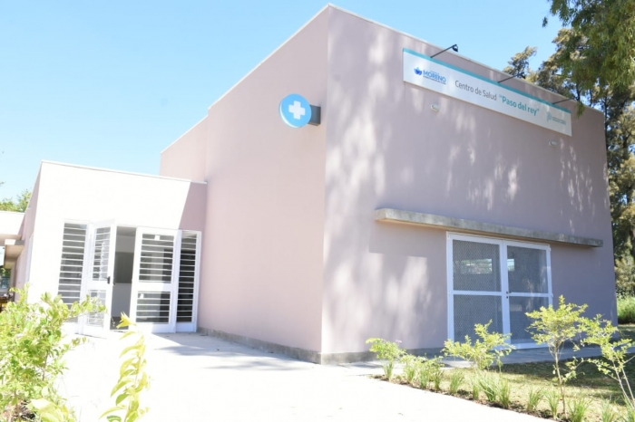 Fachada del nuevo centro de salud “Paso del Rey”.