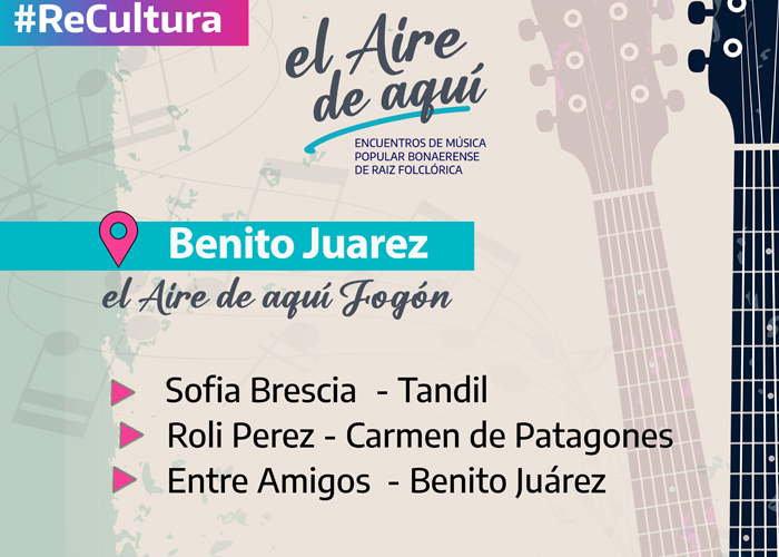 “El Aire de Aquí”, ciclo folklórico itinerante