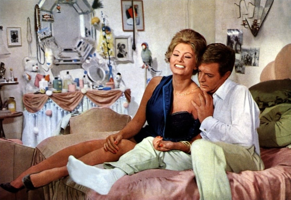 Sophia Loren y Marcello Mastroianni