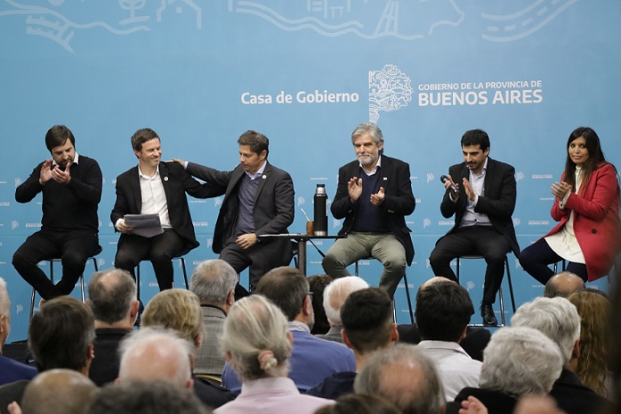 Kicillof y Filmus firmaron convenios para fortalecer espacios de investigación