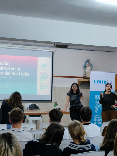 EduComiLu en la Cuenca del Río Luján. 
