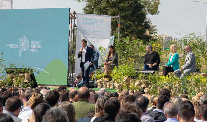 Kicillof y Vilar presentaron el Plan de Gestión del Ministerio de Ambiente 2022