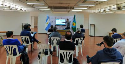 Durante el encuentro se coordinaron tareas para las obras del Plan de Manejo Integral de la Cuenca.