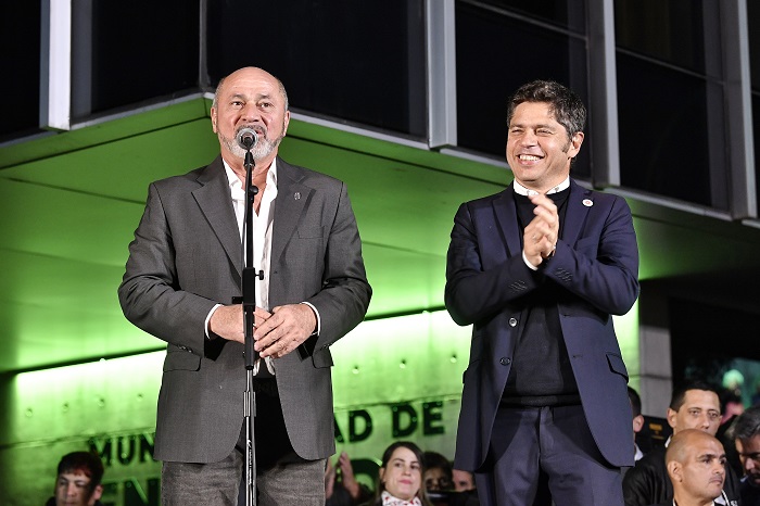 Kicillof y Secco inauguraron el nuevo edificio del Palacio Municipal 