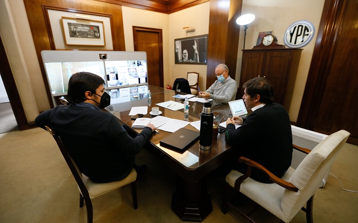 Kicillof con directores de hospitales provinciales