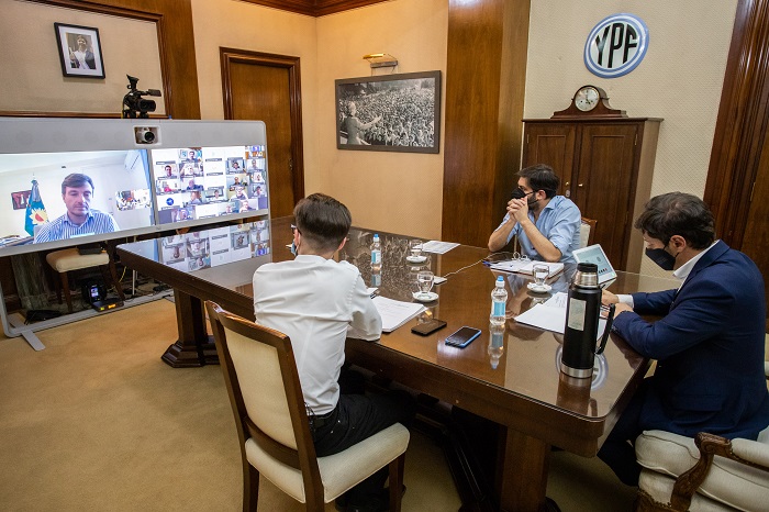 En la Casa de Gobierno de La Plata