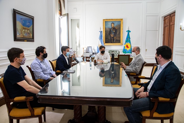 En la Casa de Gobierno de La Plata