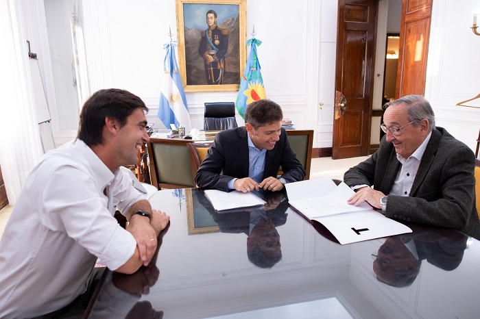 Reunión con el intendente de Tandil