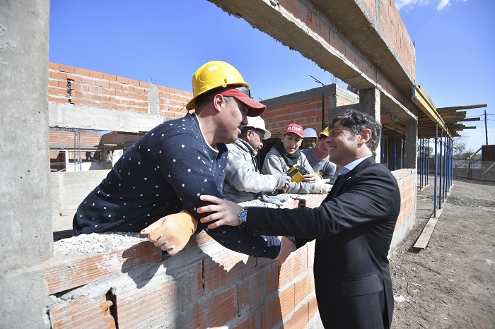 Recorrida de obras en Leandro N. Alem