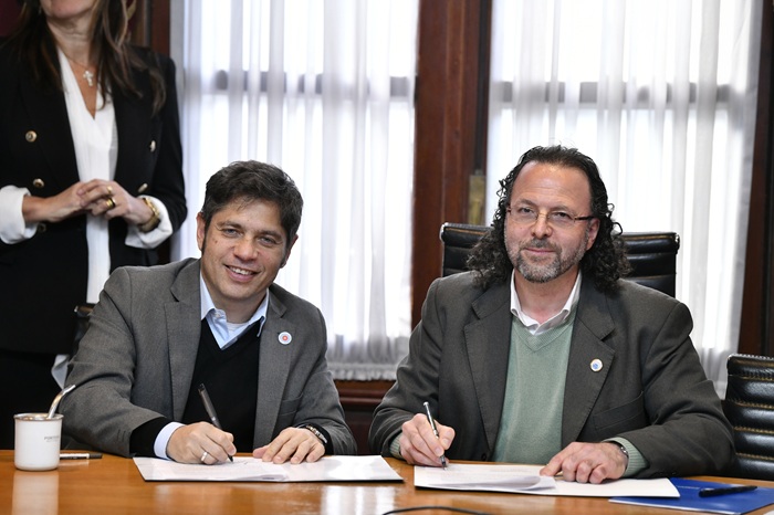 Kicillof suscribió convenios en materia de investigación científica y desarrollo agrario Kicillof suscribió convenios en materia de investigación científica y desarrollo agrario