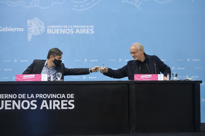 Kicillof: “En agosto habremos vacunado al 95% de los inscriptos y tendremos una Provincia protegida”