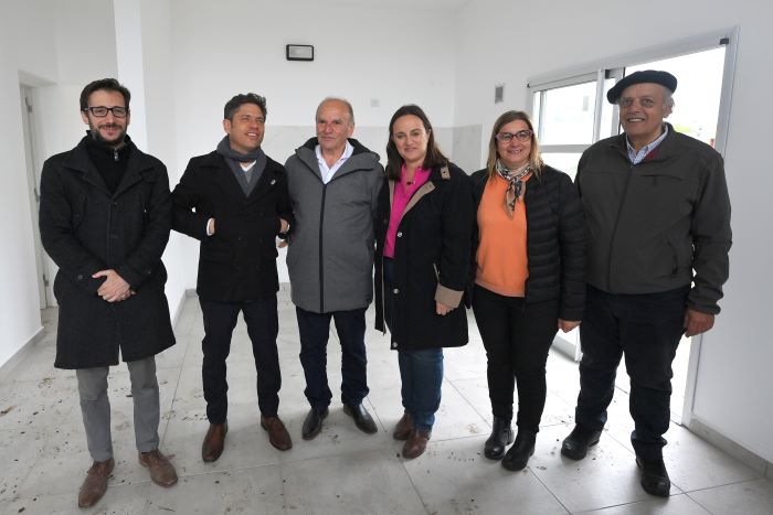 Kicillof recorrió los avances de obras de infraestructura en General Lavalle