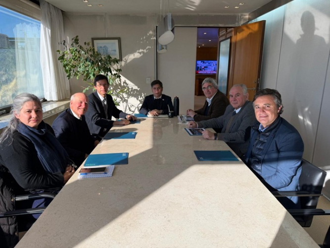 Kicillof recibió a directivos de Louis Dreyfus Company, quienes anunciaron inversiones en la Provincia
