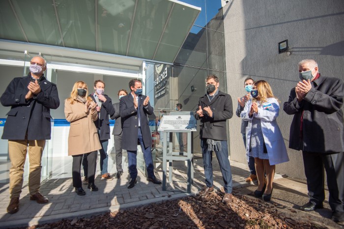 Axel Kicillof inauguró un módulo de internación en Escobar