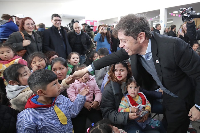 Inauguración del jardín de infantes N°952