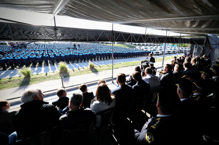 Egresaron 3.492 cadetes y 500 conductores motoristas.