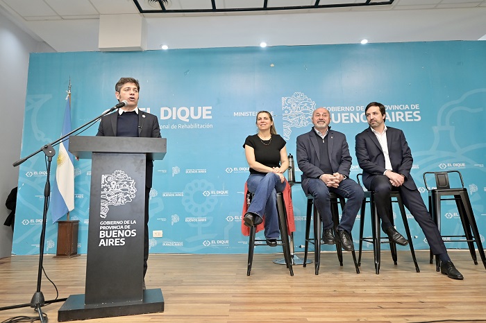 Kicillof y Kreplak encabezaron la presentación del 2° Plan Provincial de Salud Mental Axel Kicillof
