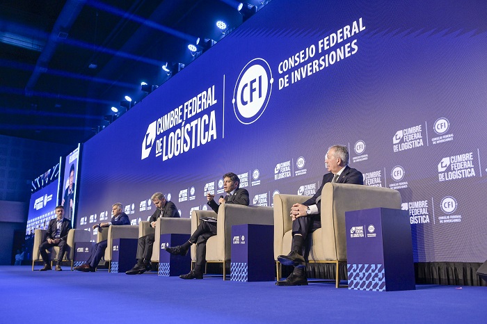 Kicillof participó de la apertura de la 2° Cumbre Federal de Logística Axel Kicillof