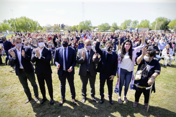 Kicillof participó del lanzamiento del programa Previaje PAMI