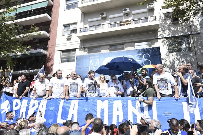 Kicillof participó de la marcha por el Día Nacional de la Memoria por la Verdad y la Justicia