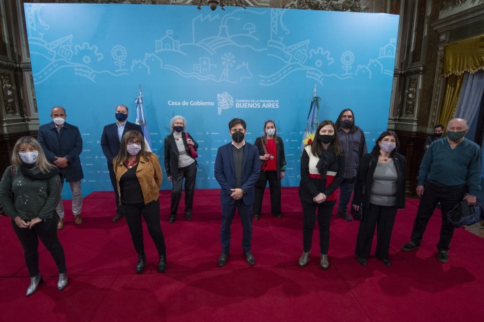 Kicillof y Díaz presentaron la Escuela Sindical de Género